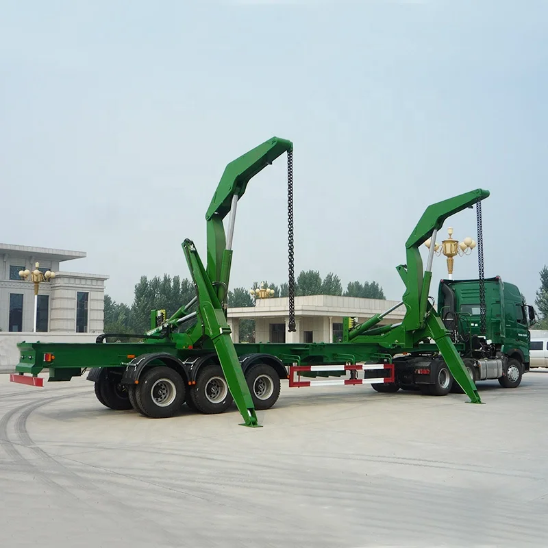 New 37 Ton Self Loading Container Side Lifter Semi Trailer for Sale Side Lifter Truck