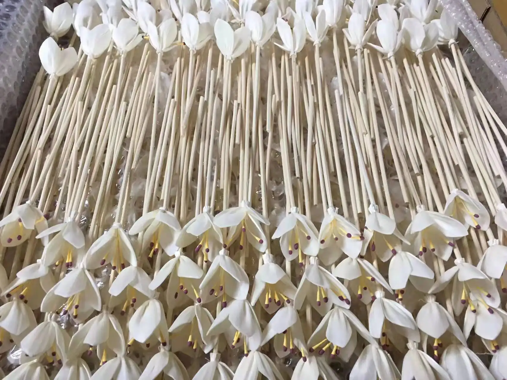 Sola Flower Stems Peony Rose Sola Flowers Wholesale Reed Diffuser Wood