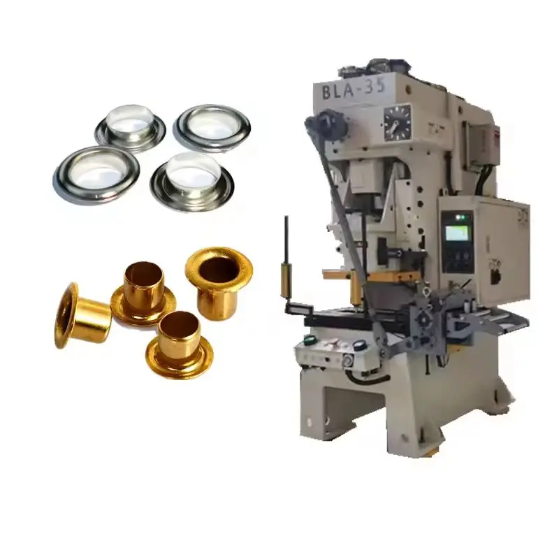 Metal Eyelet Button Hole Ring Production Line Fully Automatic Eyelet Stamping Machine for Metal Grommet