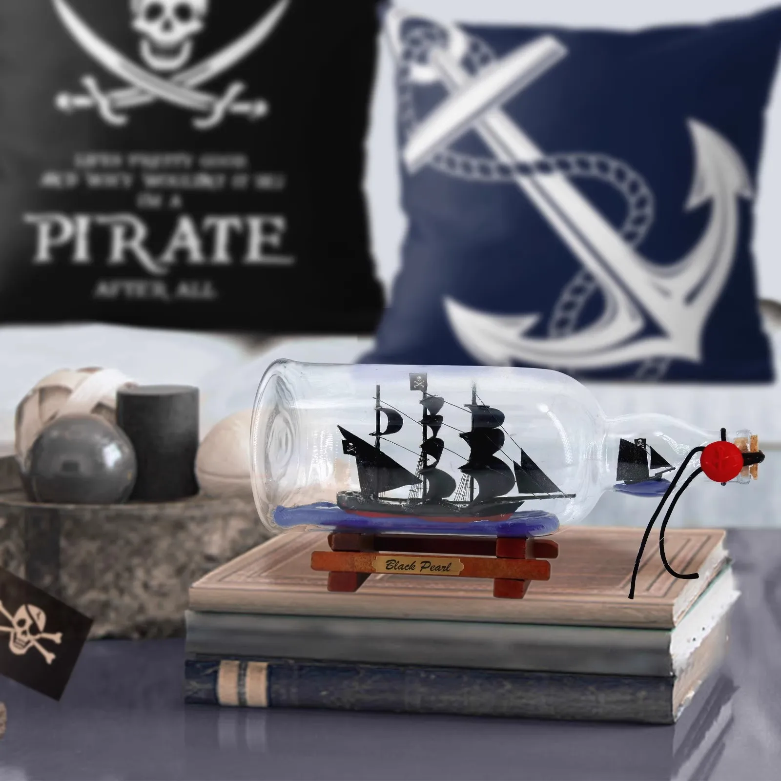 USS Constitution – Construisez Votre Bateau Dans Une Bouteille, Kit Complet Fabriqué Aux USA
