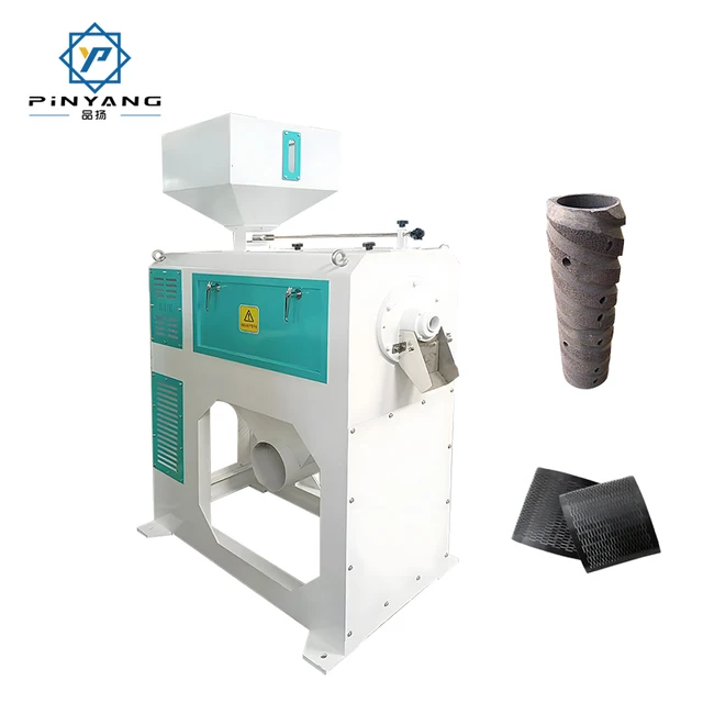 Low Temperature Emery Roll Whitener Rice Whitener Machine for Rice Milling Machines