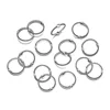 100 piezas de plata antigua (aprox.7.5*7.5mm)
