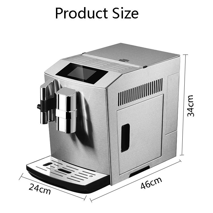 All Stainless Steel Housing 19 Bar Smart Coffee Makers Espresso Fully