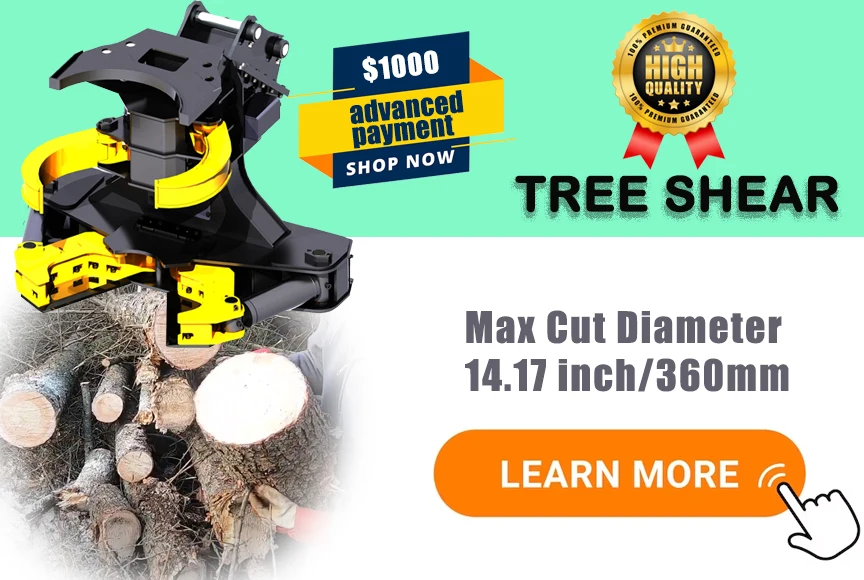 Construction Machinery Tree Shear Wood Shear Hydraulic Tree Cutter For 1320ton Excavator Buy