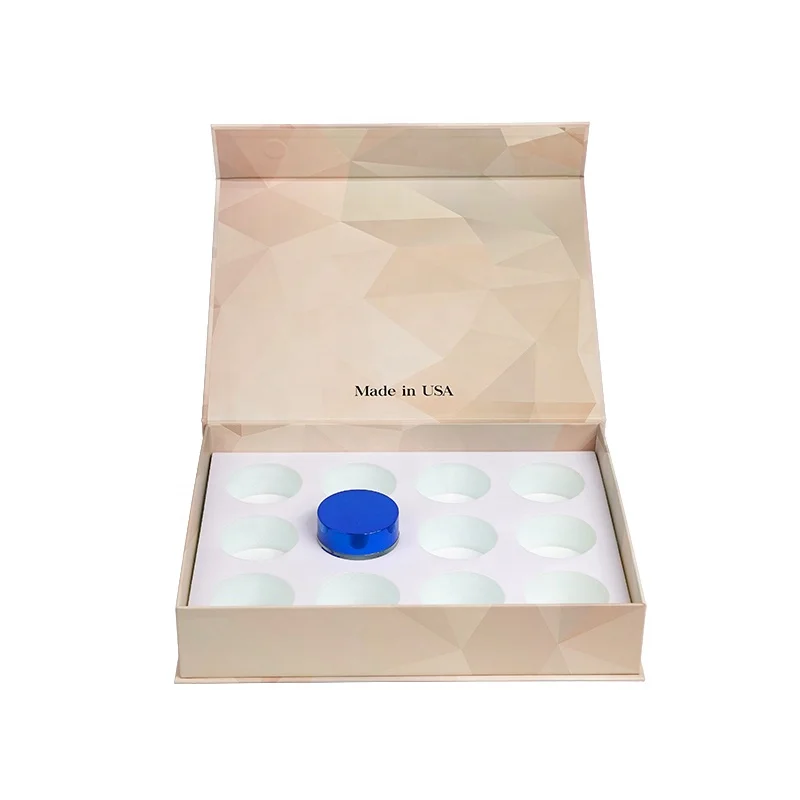 Custom Colorful Boxes With Magnetic Lid Gift Box Packaging Paper Magnet Closure Caja De Con Iman Rigid Cardboard Cosmetic Box