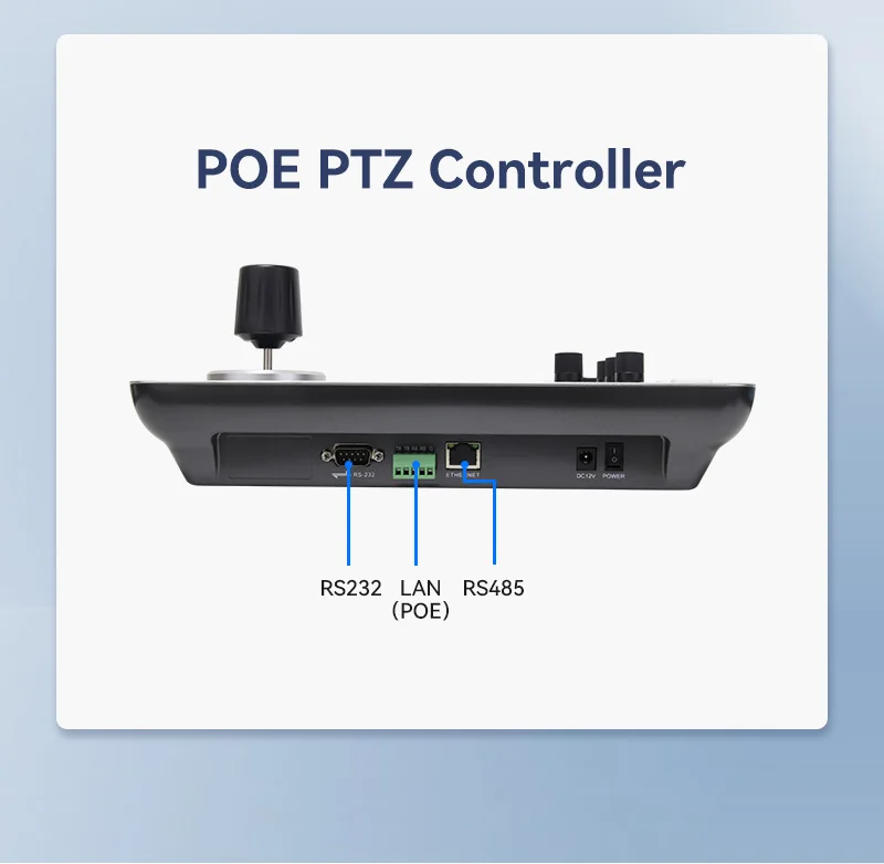 Anywii Ip Poe 4k Ptz Camera Controller Set Multi Camera Live Streaming ...