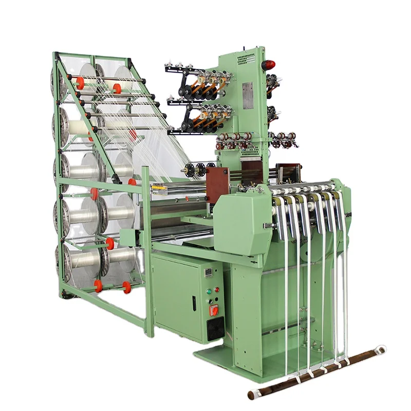 機織り機 ベルト編み機針織機付きリボンナローファブリックスクールバッグを