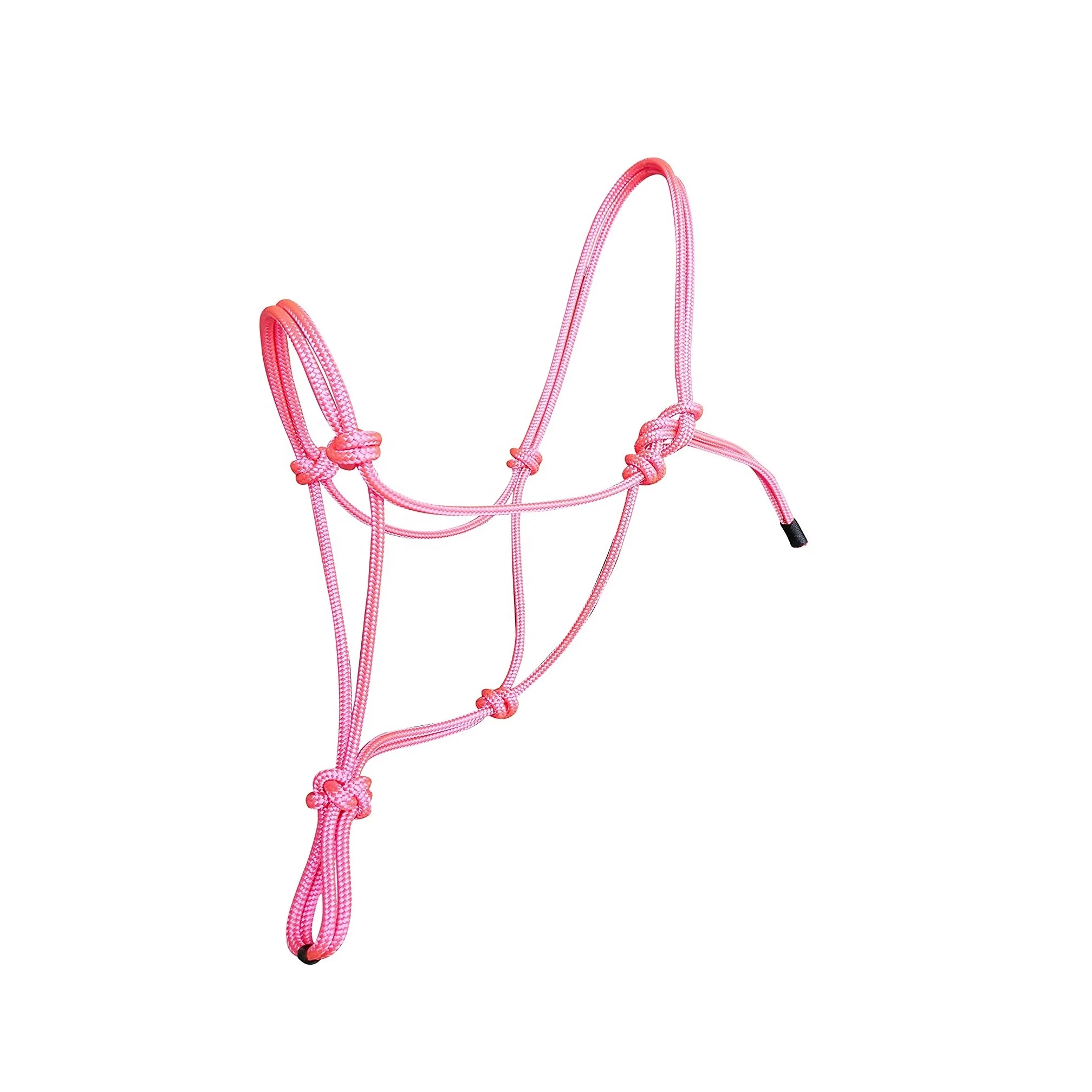 Best Quality Polyester Nylon Horse Lead Rope Halters Assorted Colors ...