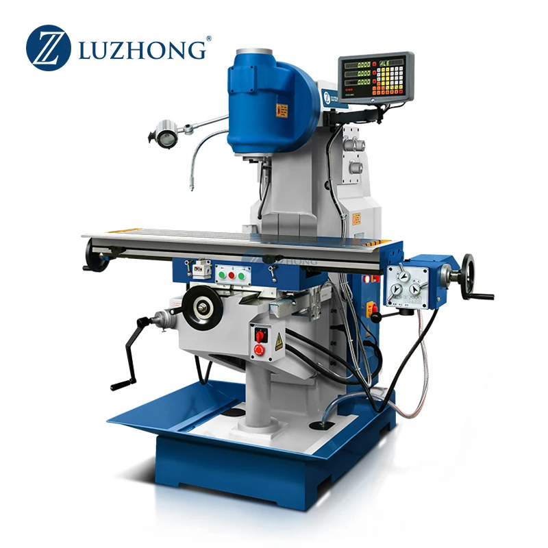 X5028 Small Universal Knee and Column Type Vertical Mini Milling Machine