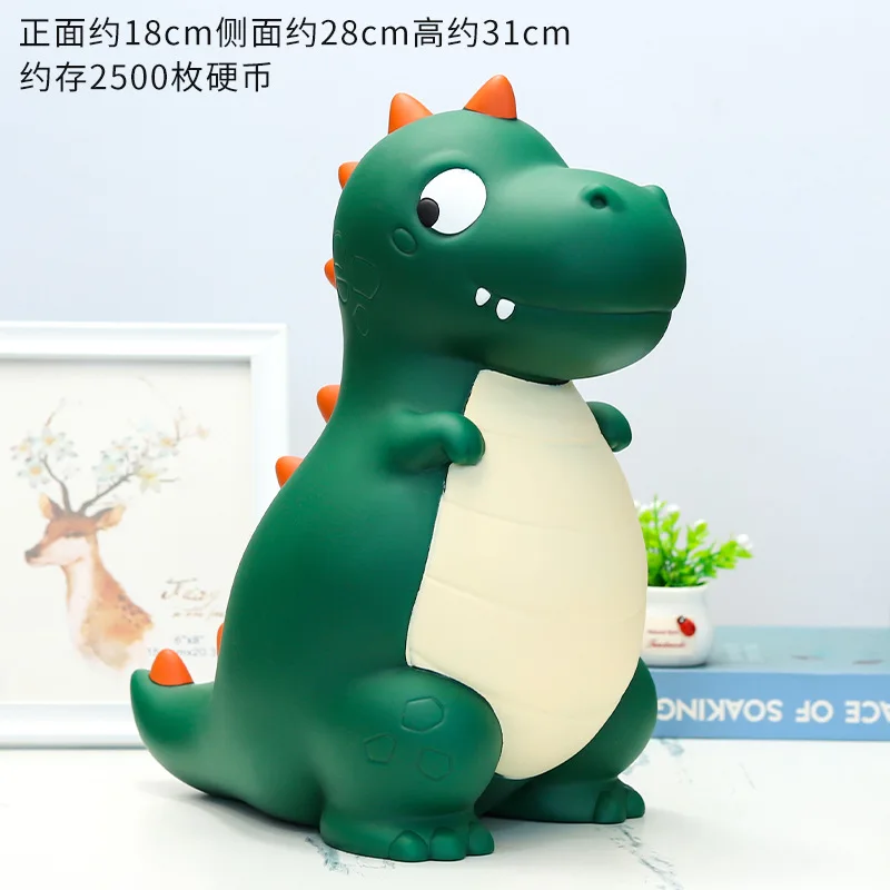 Salvadanaio Infrangibile A Forma Di Animale | Per Bambini | Design Divertente | Con Coperchio - Foto 5