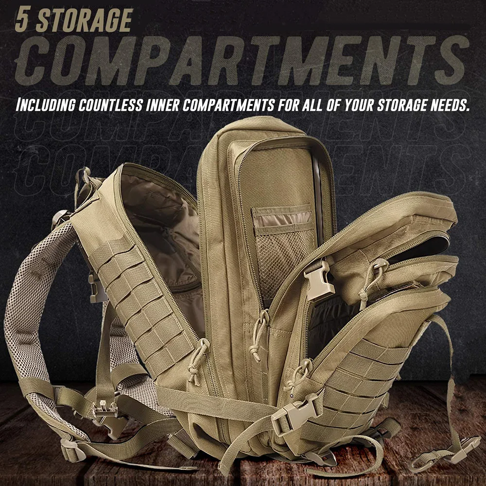 FREE SAMPLE Salute Training Assault Backpack Large Practical 3-day Assault Backpack