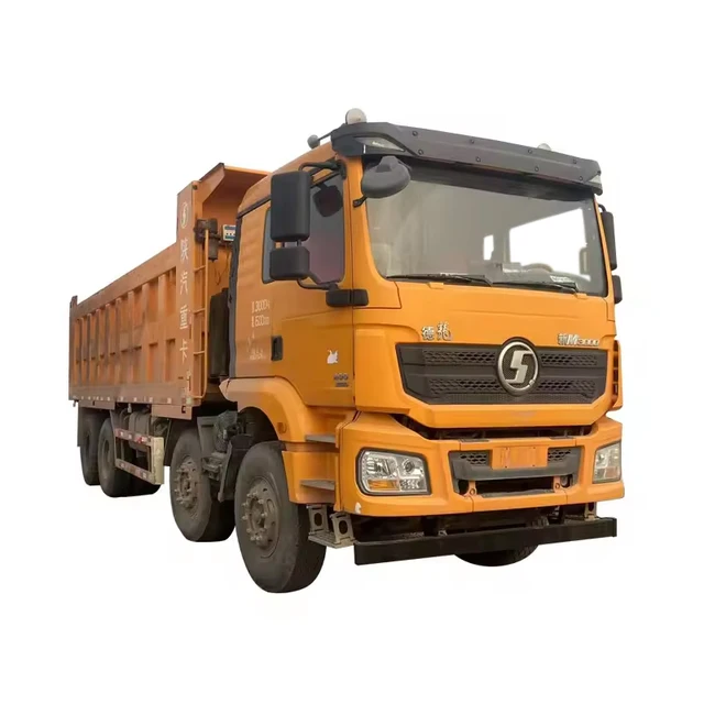 High quality Chinese Shacman Delong M3000 heavy duty diesel 440 horsepower 8X4 used dump truck