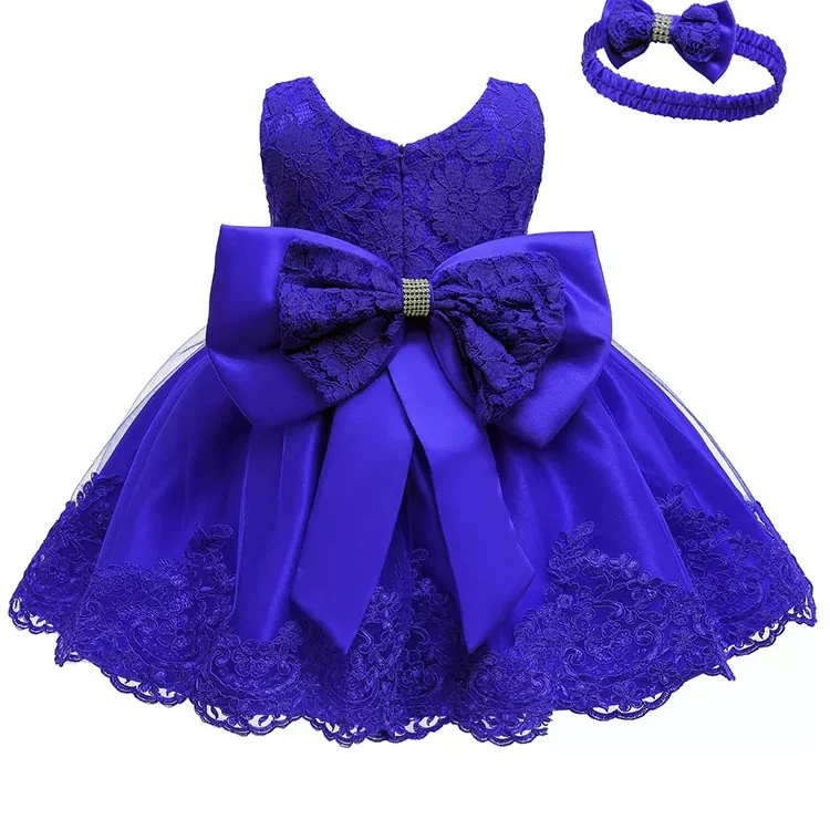 Baby Kids Flower Girls Dress Party Wedding Bridesmaid Gown Formal Dresses
