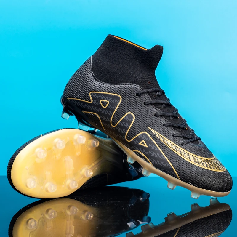 Manufacturer Custom Men Football Boots Comfortable Studs Cleats Custom