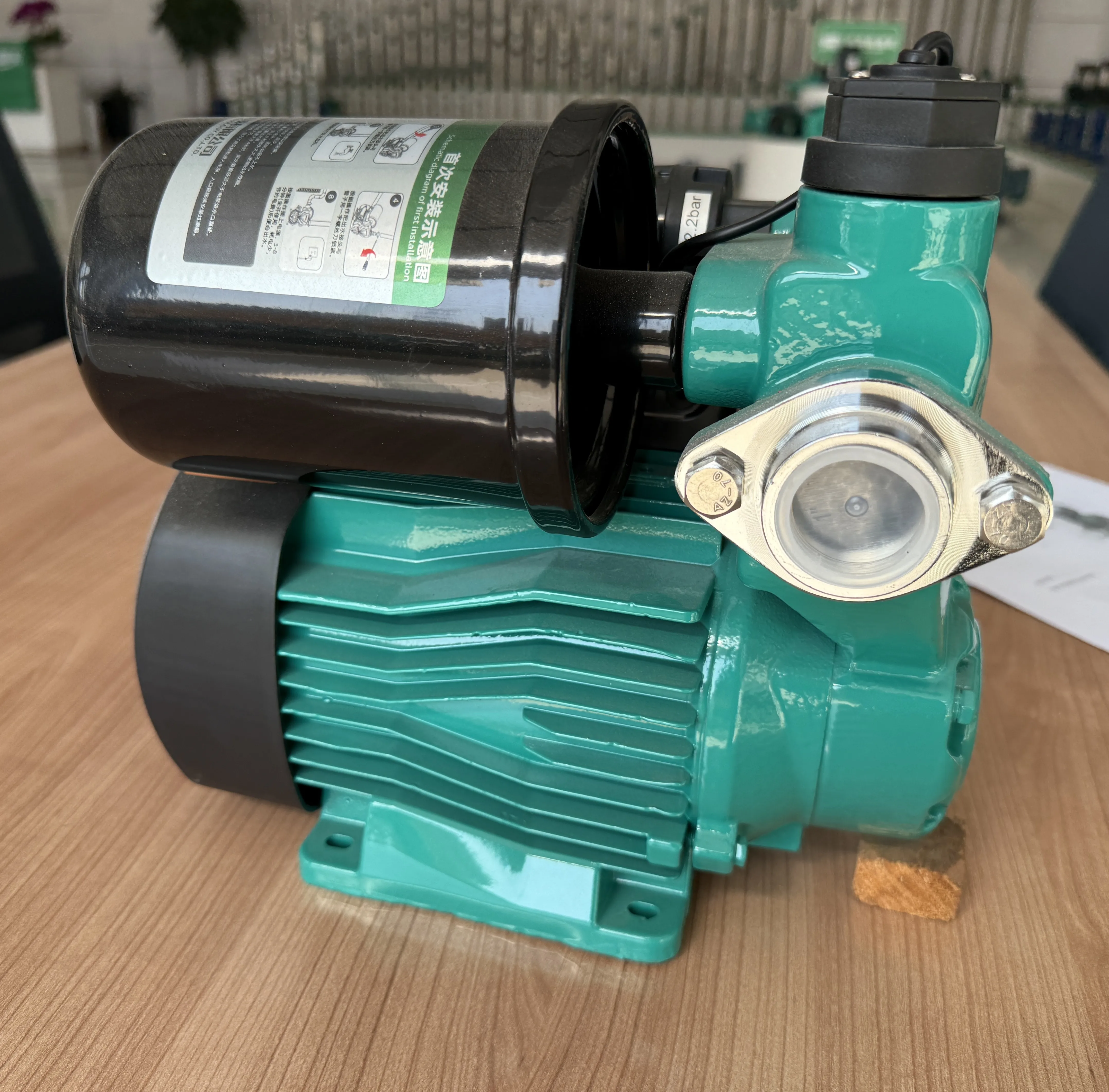 40WZB-1500A Intelligente Heiß- und Kaltwasser-Wirbel-Selbstansaugpumpe für Leitungswasser, druckbeaufschlagte Gartenbewässerung – Detail 1