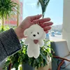 Puppy ordinary chain pink heart