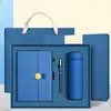 Three-piece set of blue cups