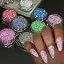 8colors-reflective glitter