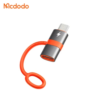 Mcdodo 382 USB C Adapter Type-C to Micro USB Female to Male 480Mbps Data Transfer 3A QC Fast Charging Connector for Old Android