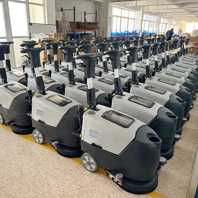 MLEE-430B Cleaning Machine Floor 17 Inch Marble Epoxy Gym House Office Building Compact Floor Scrubber Machine - Image 3