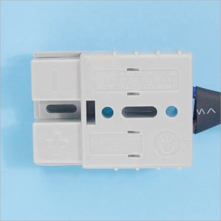 Solar Panel Charger Cable 15A Cigarette Lighter Plug to 50A Battery Power Connector Adapter Cable for Portable Fridge Car RVs