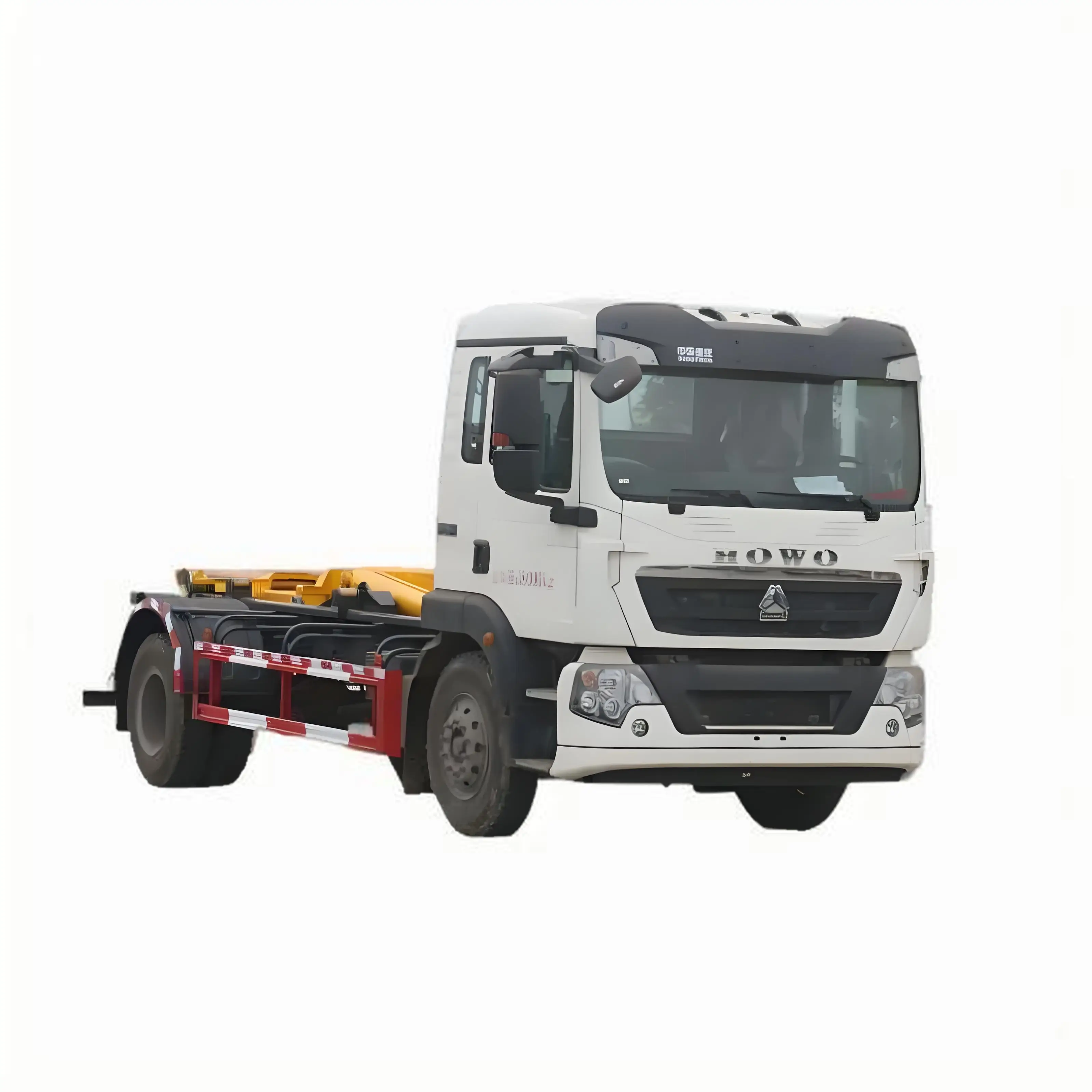 13000L HOWo Hook Detachable Refuse Transfer Truck
