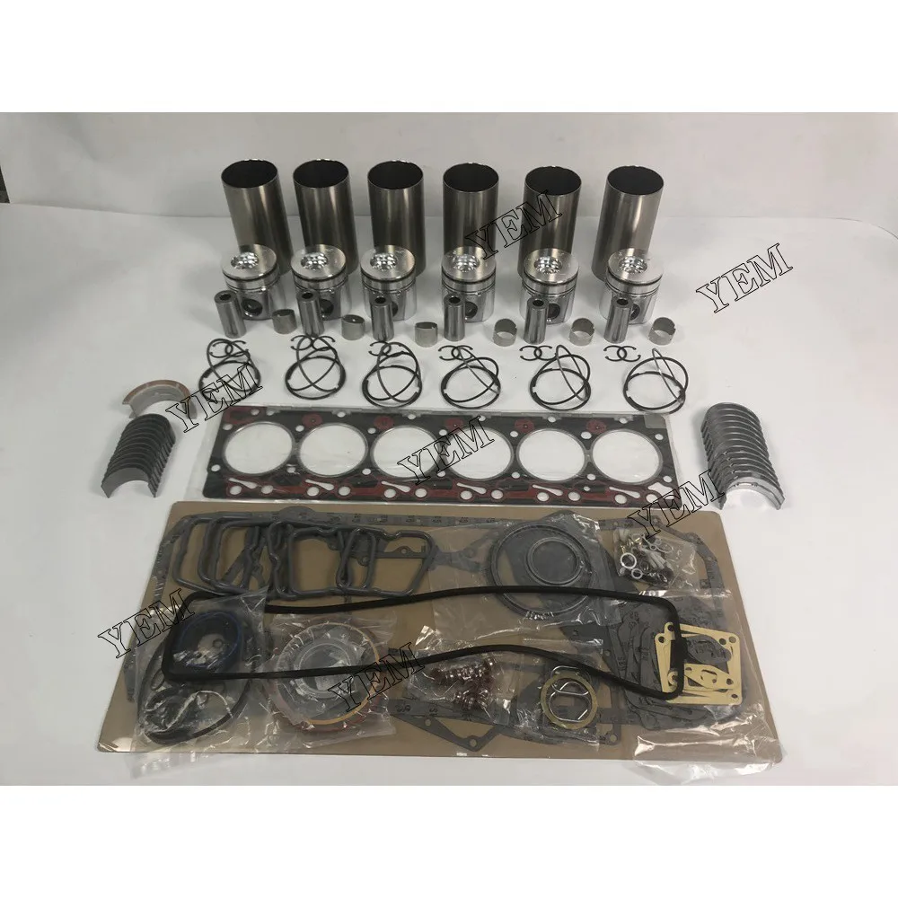 6BT Overhaul Kit With Cylinder Piston Ring Gasket Engine Bearing Set for Engine Part 4