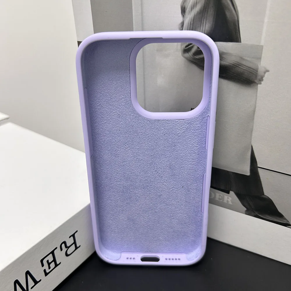 Business Phone Cover For iphone 16 Pro Max Plus Luxury Cell Case Pure Colour Simple Skin Friendly Mobile Sjk517 Laudtec manufacture