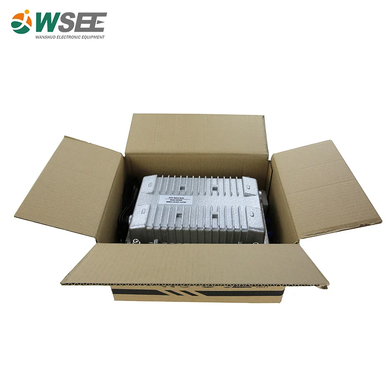 OR409 AGC HFC Four Outputs 60V 220V Outdoor CATV Optical Node Receiver