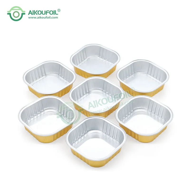 Disposable Cups Aluminum Foil Baking Containers