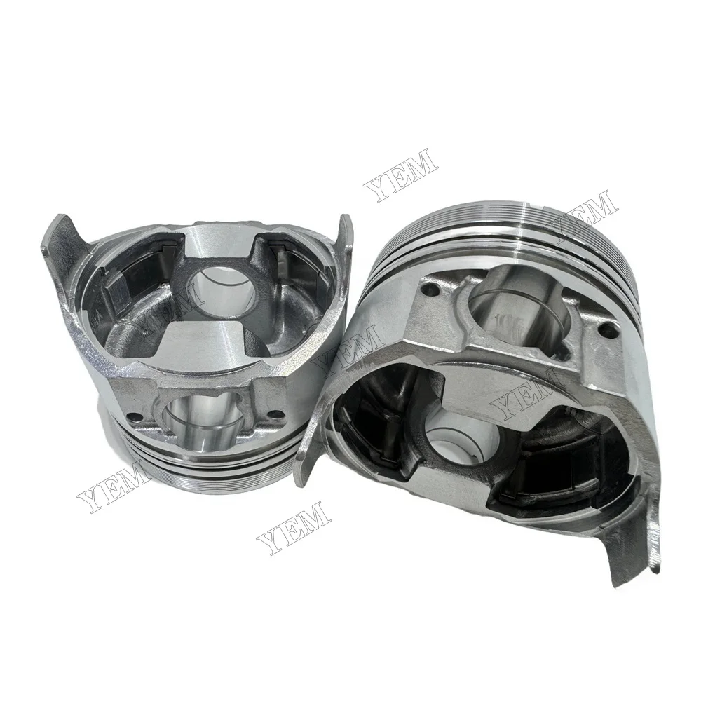 For Isuzu 3LB1 Piston Kit W/ Ring Repair Part Engine Repair Kit 3