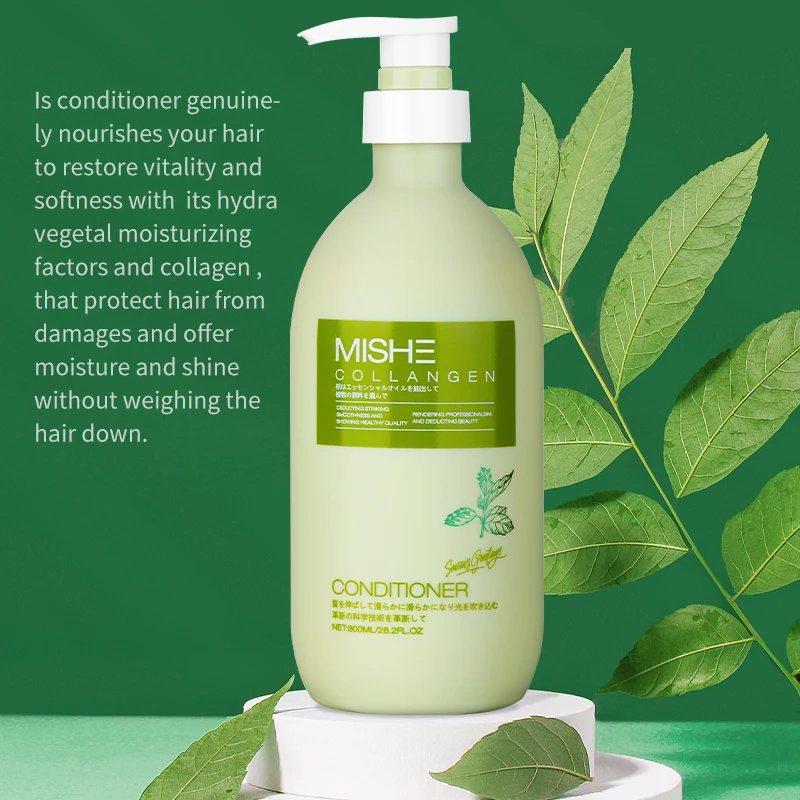 Новое Фирменное масло без сульфат трав для веганов контролирующее увлажняющее Восстанавливающее Средство Кондиционер волос с витамином C и