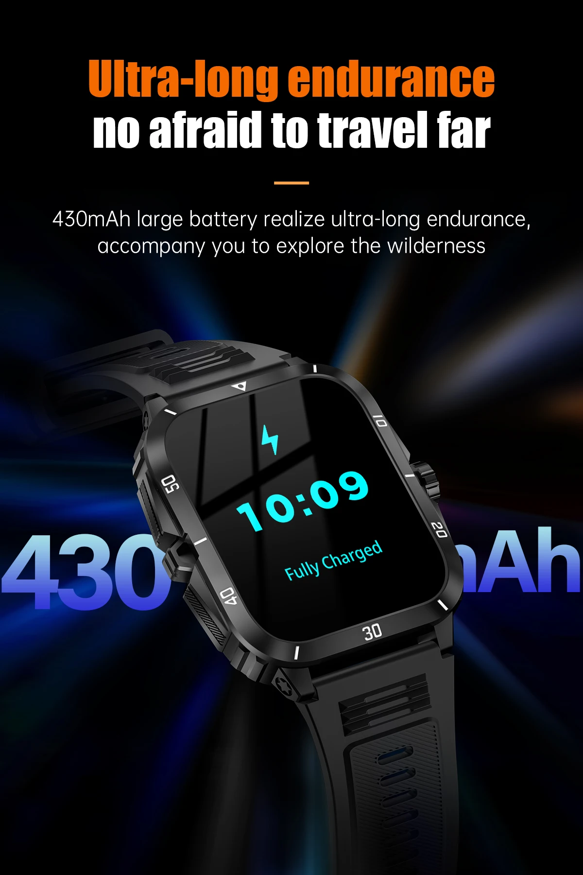 Chinese factory supplier supply Kt71 Outdoor Smartwatch 1.96inch Bt Call 30m Waterproof Sleep Monitoring Sport Smart Watch For Men 2025 - Buy Kt71 Smart Watch 3atm Waterproof Smart Watch sports Smartwatch For Men