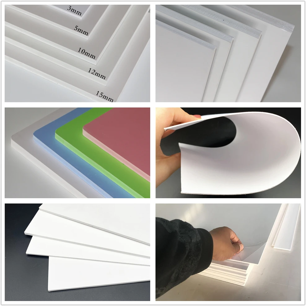 Wholesale Price Forex White 4x8 Sintra Pvc Foam Board 130mm Pvc Board