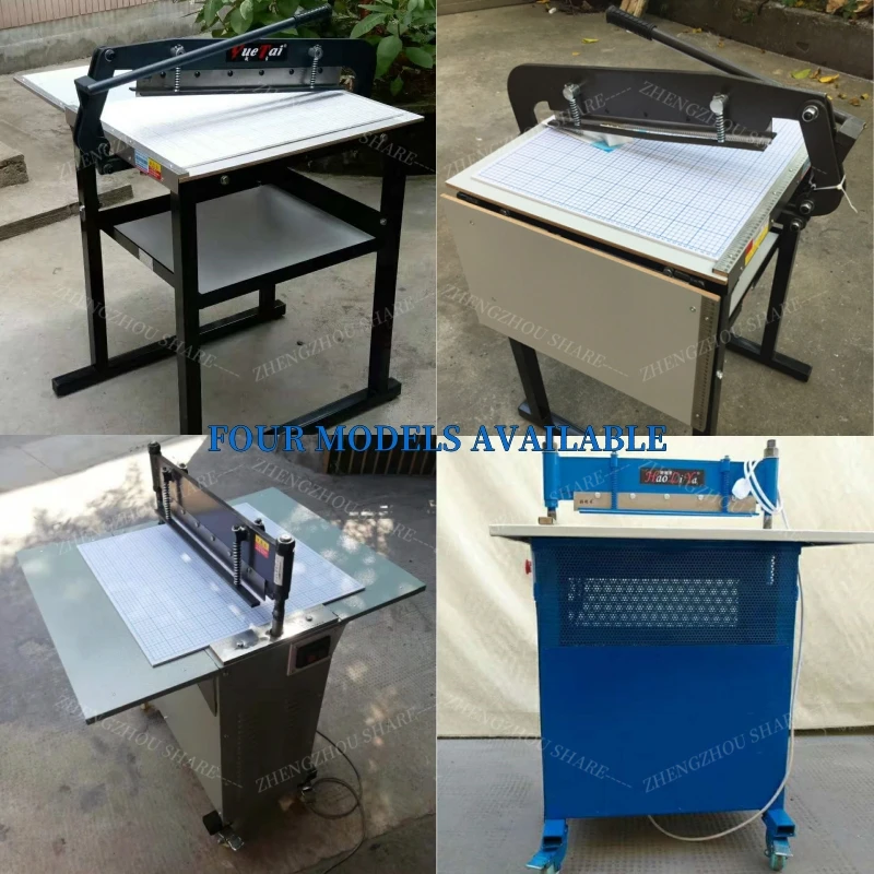 Multi Functional Manual Cloth Cutter Fabric Tape Cutting Machine Round Cutter