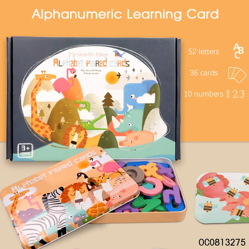 Montessori Letter And Number Puzzle Children's Intelligence Early ...