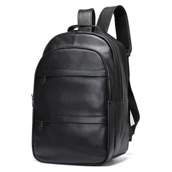 Multi-style stylish outdoor sports backpack Waterproof leather backpack for business travel