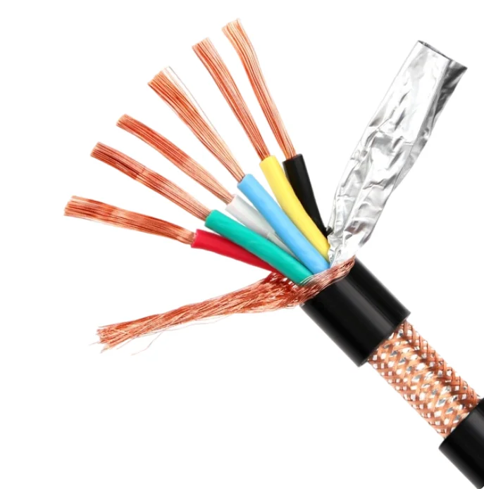 Bestselling KYJV AC 4/5/6/7 core XLPE Insulation electrical wires PVC sheath copper conductor control cable for power plant