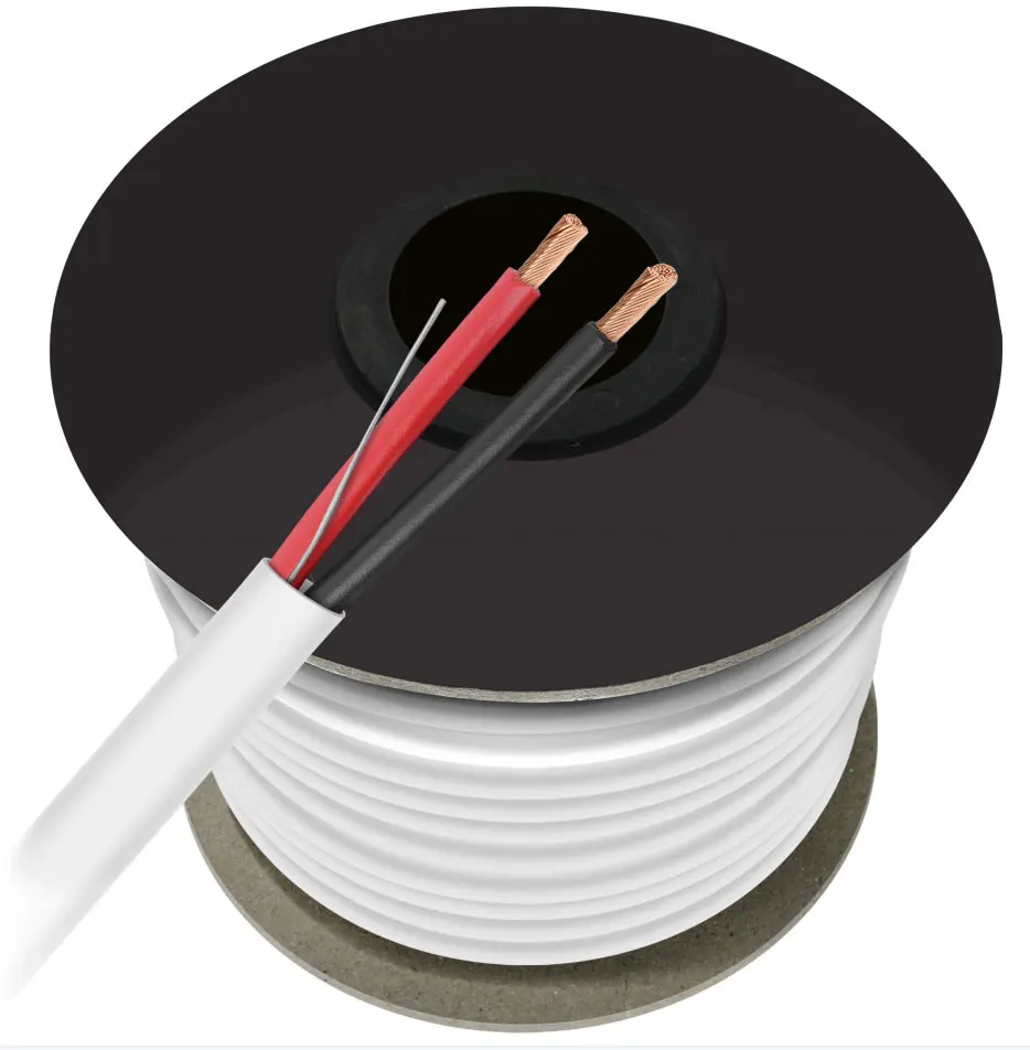 In Wall Speaker Cable Cl2 / Cl3 16awg 2 Core Speaker Wire Cable Pure