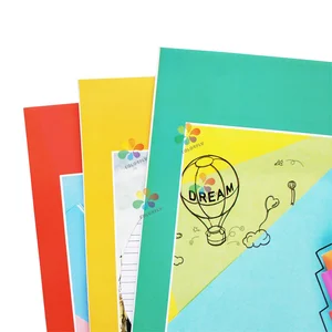 Good Quality Customized Printing A5 Size Wholesale Factory  Different  Markets Staple Binding Exercise Book