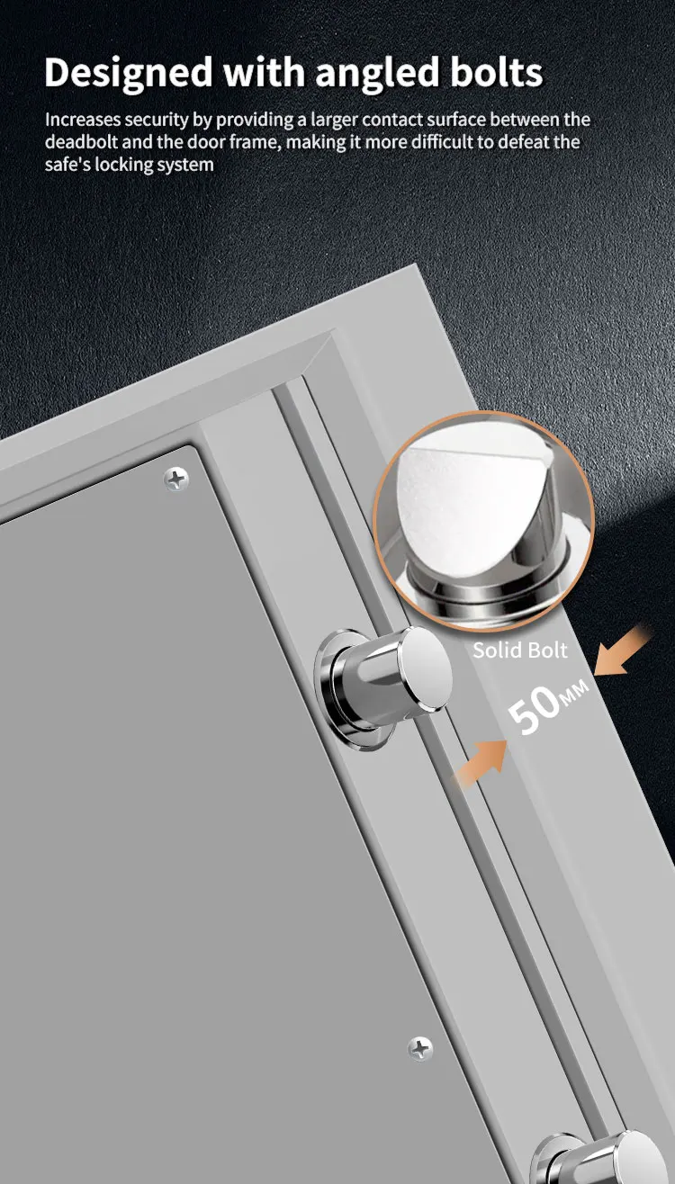 CEQSAFE High Security Fireproof Steel Safe Box With Electronic Digital Lock for Storage Chubb Safes details