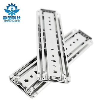 Bearing 227kg Industrial-Grade 7601T thickened Load-bearing three-Section High-Temperature Guide Drawer Slide rail for Kitchen