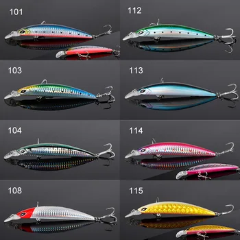 CHEERY Sinking 110mm/19g Minnow Lure with Sliding Weigh System, Bass Minnow Jerkbait Long Casting Swimbait – Soft Lure – view 5
