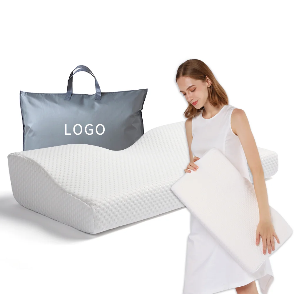 Cervical Neck Support Pain Relief Contour Butterfly Anti Snore Bed Almohadas Kissen Ortopedicas Memory Foam Pillow