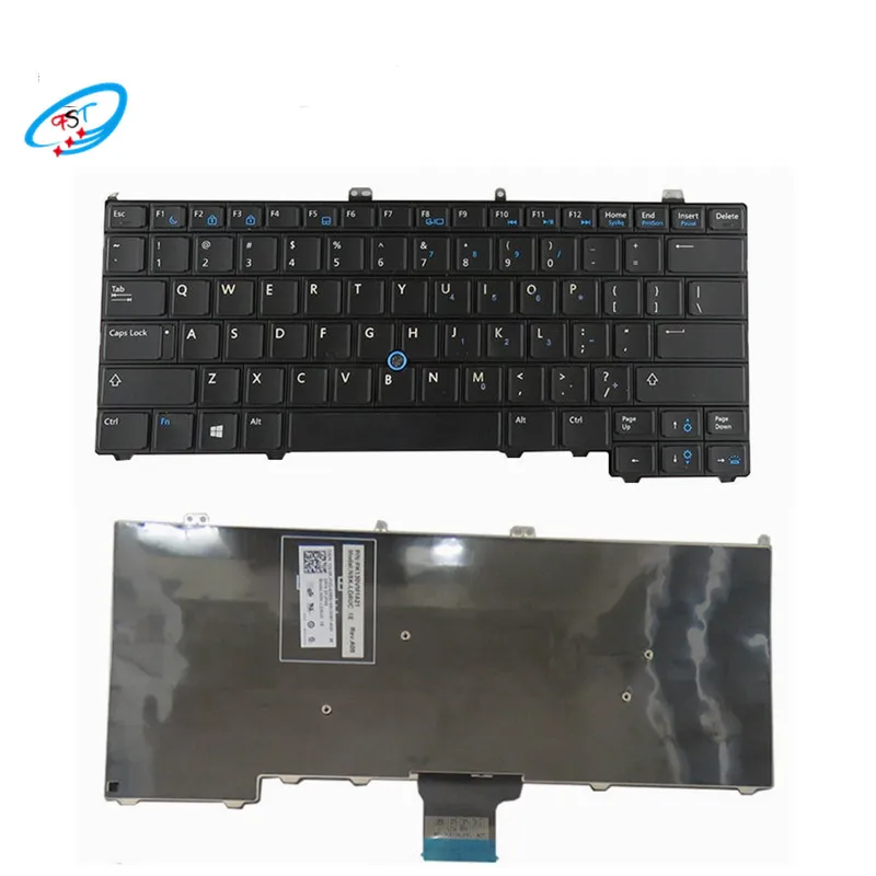 Grade B- Genuine Dell Latitude E7440 E7240 US Keyboard Backlit 8PP00 08PP00