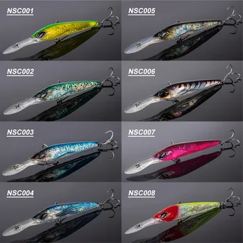 For Nobby Bionic ABS 90g Luya Trolling Mino Long Tongue Board Sea Fishing Boat Fishing Hard Bait – Trolling Lure – view 4