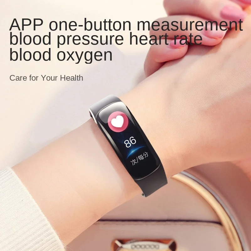 Multifunction Heart Rate Detection Wristband Bp Monitor Bracket Sports  Smart Watch