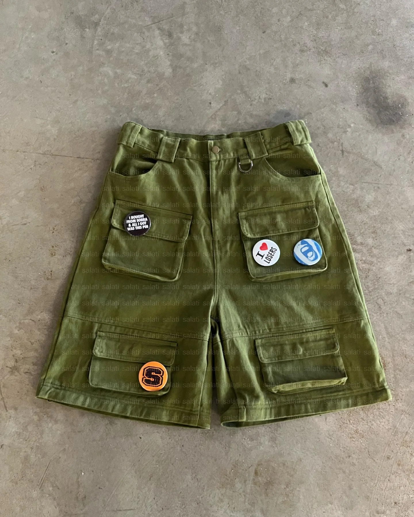 Custom Workwear Pant Heavweight Wide Leg Trouser Cotton Double Knee Tear Away Short Carpenter Denim Jean Cargo Work Pant for Men gallery 4