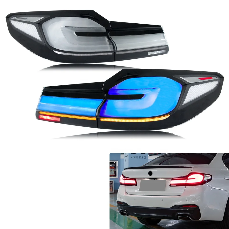 For BMW G30 F90 M5 5-Series 2017-2020 LED Tail Lights Assembly