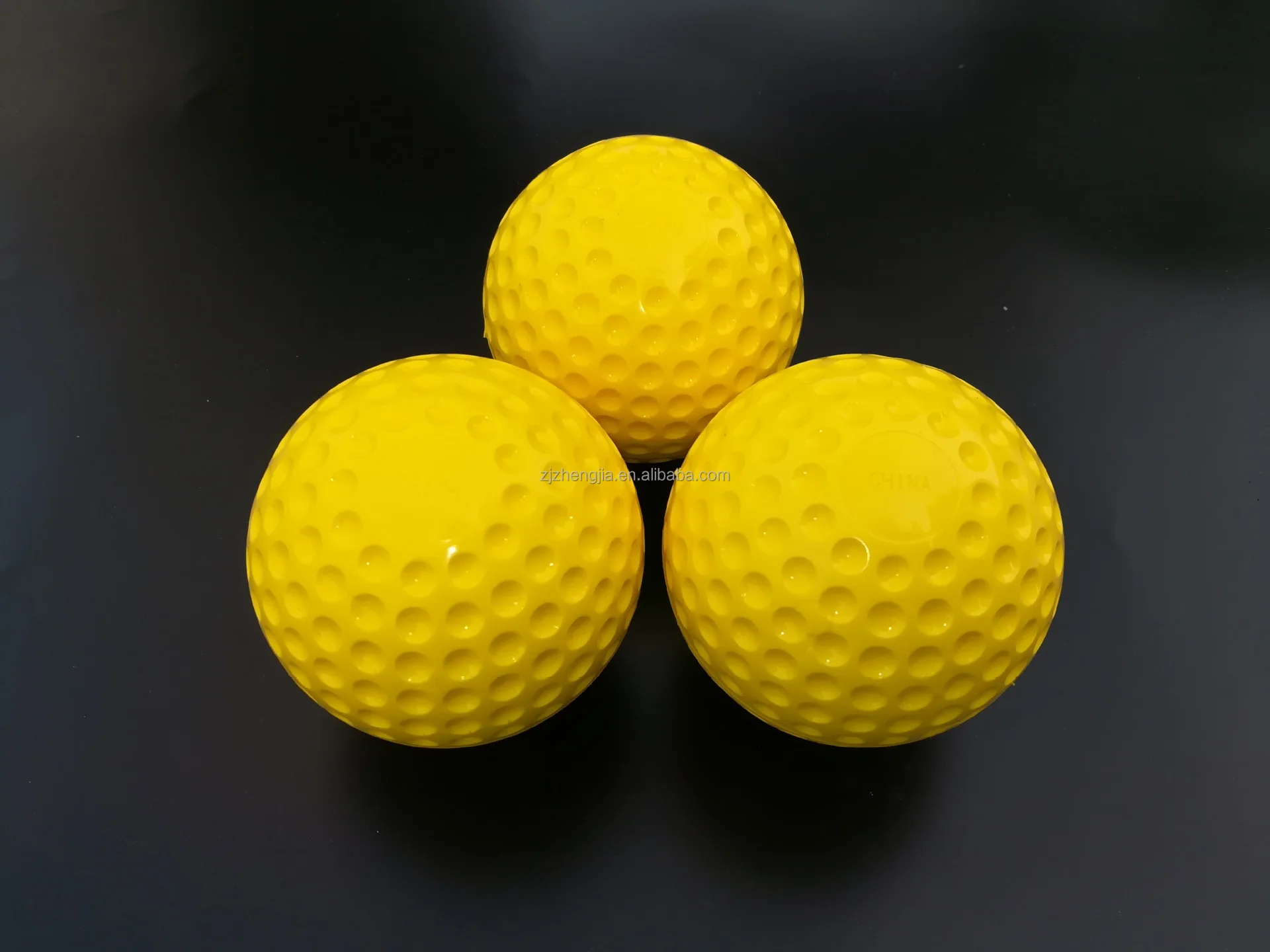 Sting Free Dimpled Pitching Machine Baseballs Bat Practice Baseball